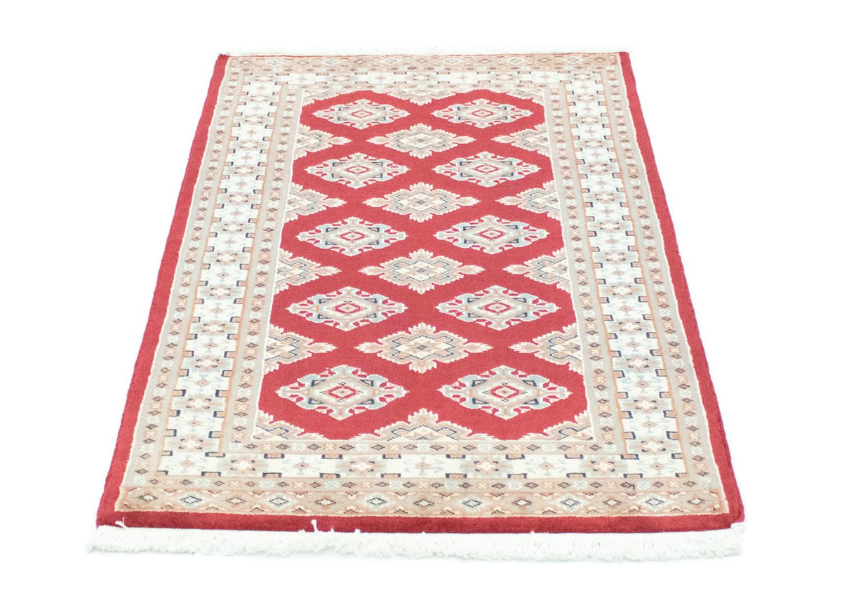 Pakistan Tæppe - 126 x 77 cm - rød