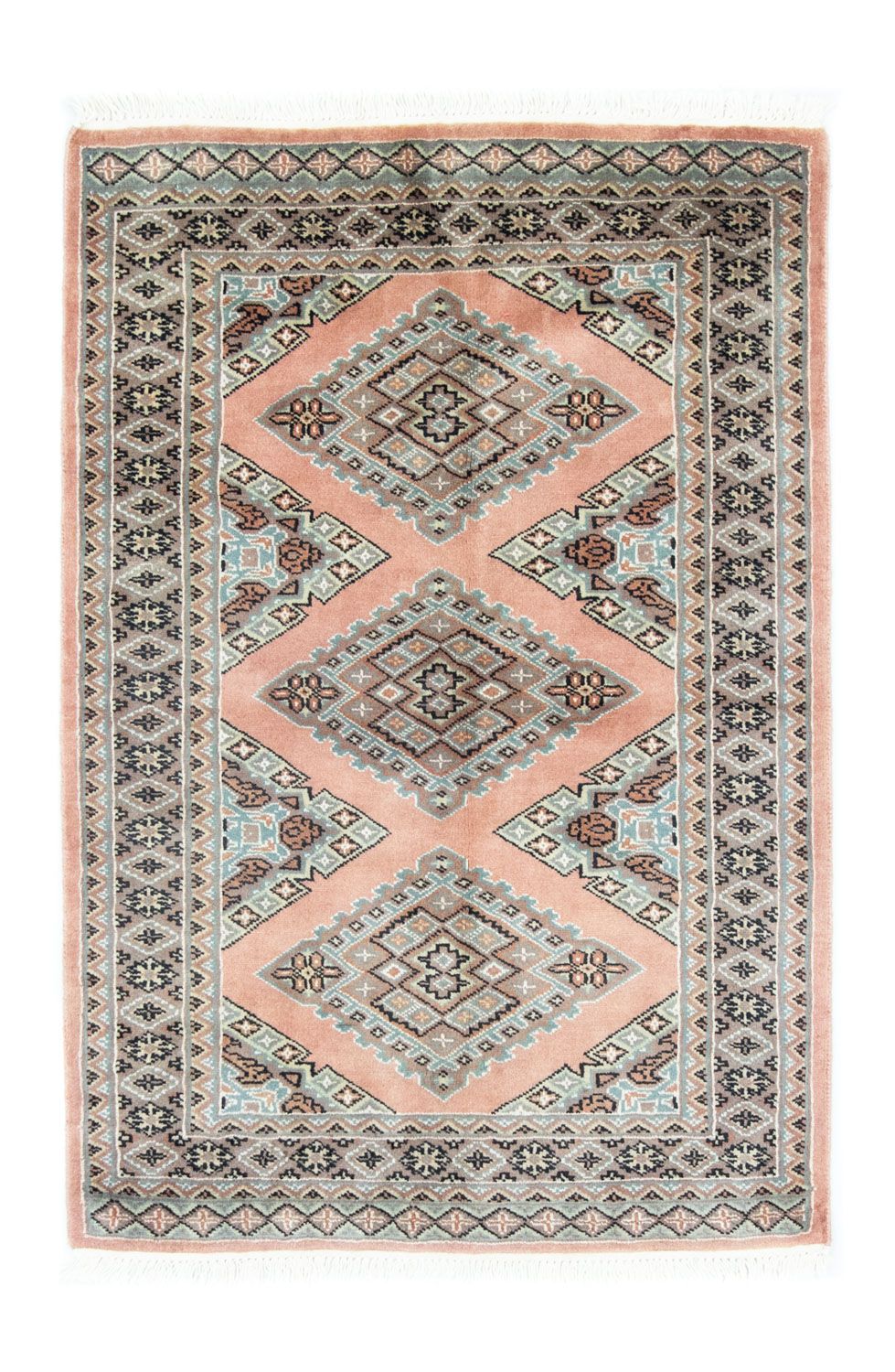 Pakistan Tæppe - 119 x 81 cm - pink