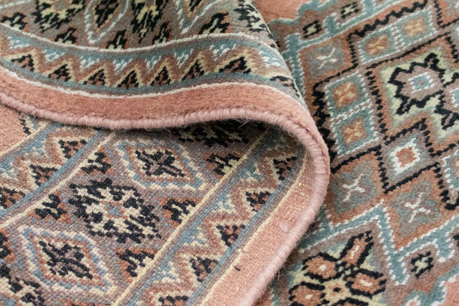 Pakistan Tæppe - 119 x 81 cm - pink