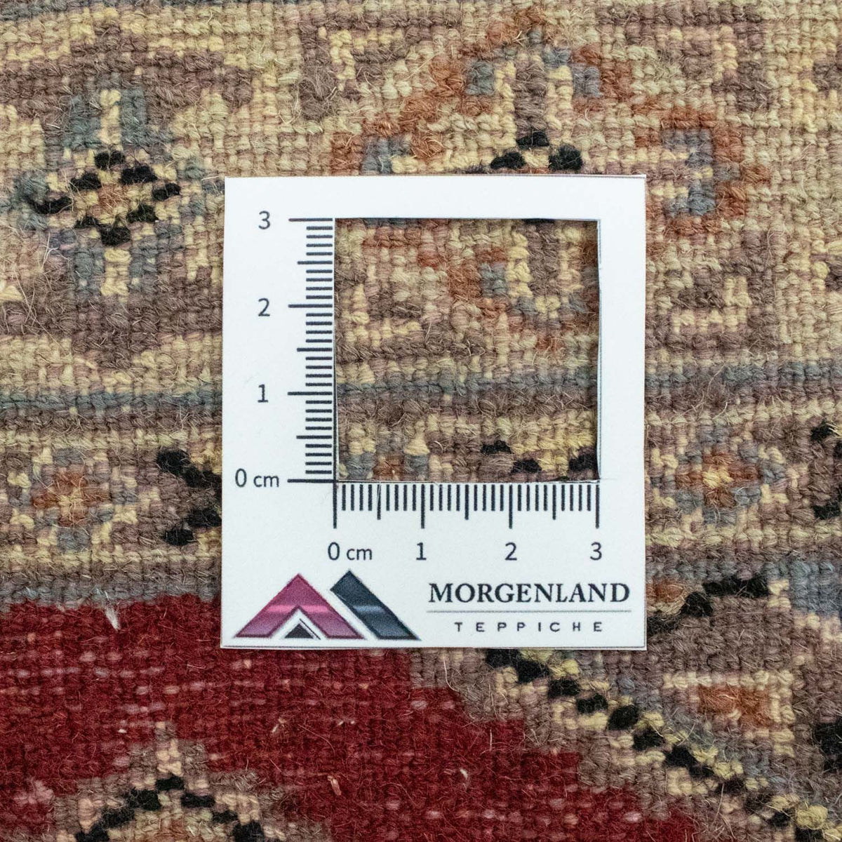 Pakistan Tæppe - 93 x 63 cm - rød