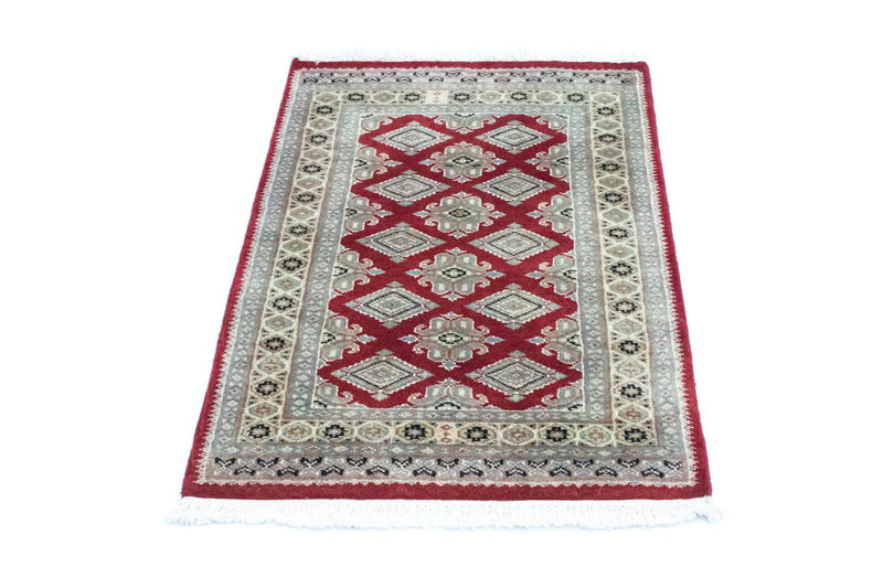Pakistan Tæppe - 94 x 63 cm - rød