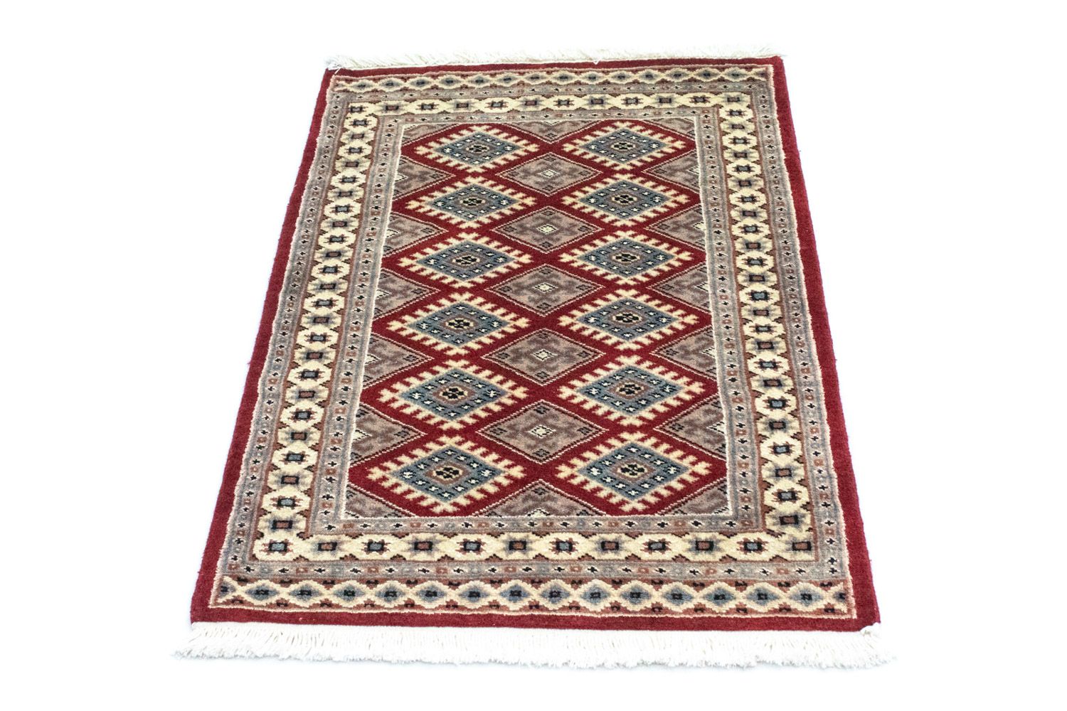 Pakistan Tæppe - 91 x 62 cm - rød
