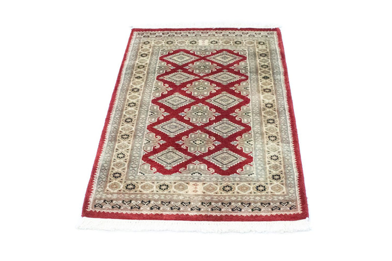Pakistan Tæppe - 96 x 63 cm - rød