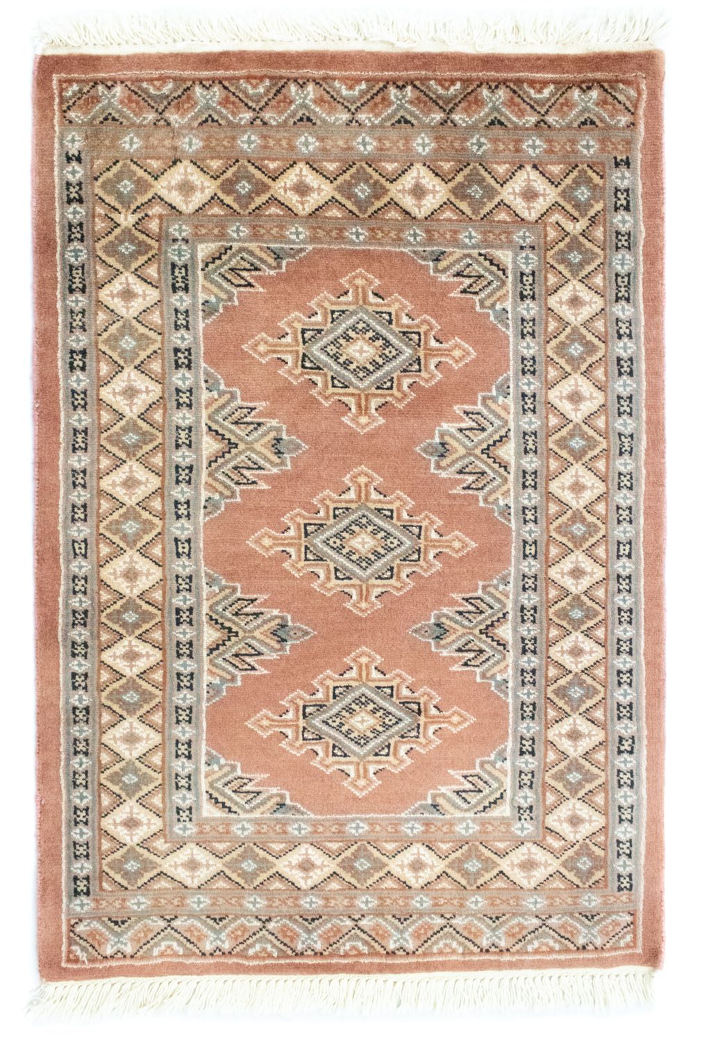 Pakistan Tæppe - 88 x 62 cm - brun