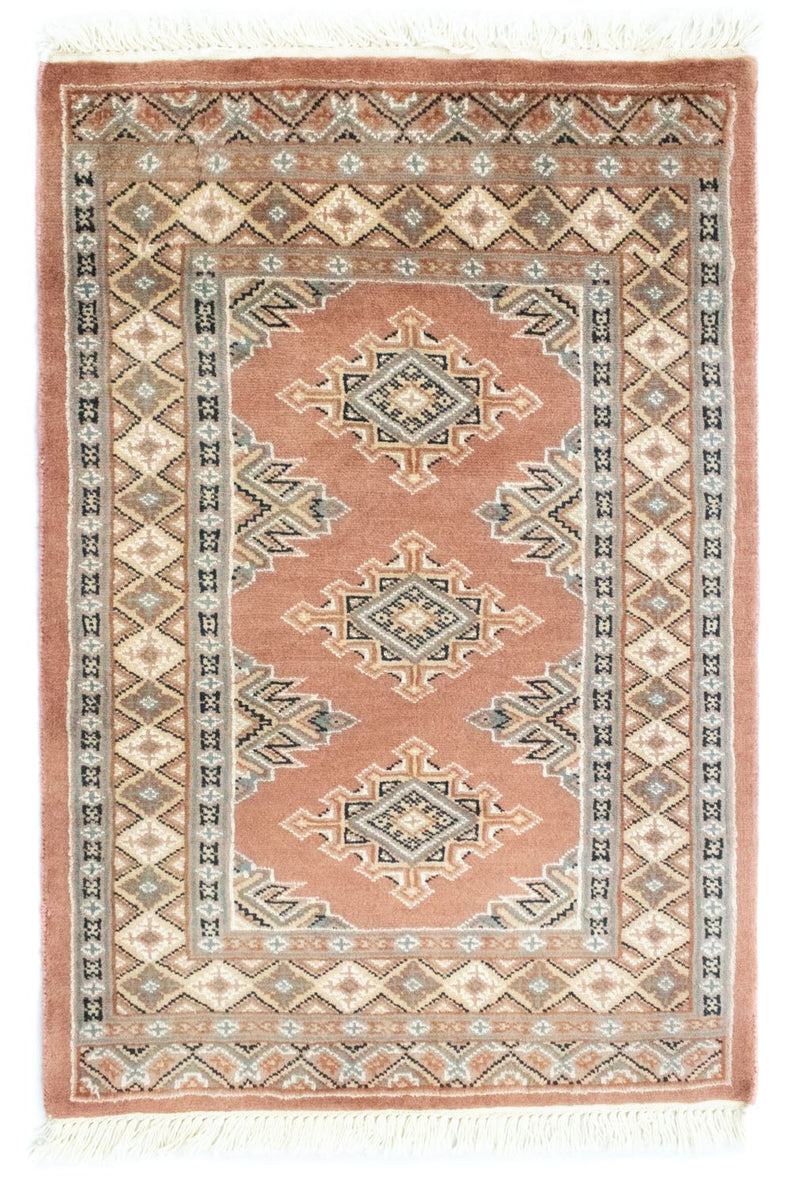 Pakistan Tæppe - 88 x 62 cm - brun