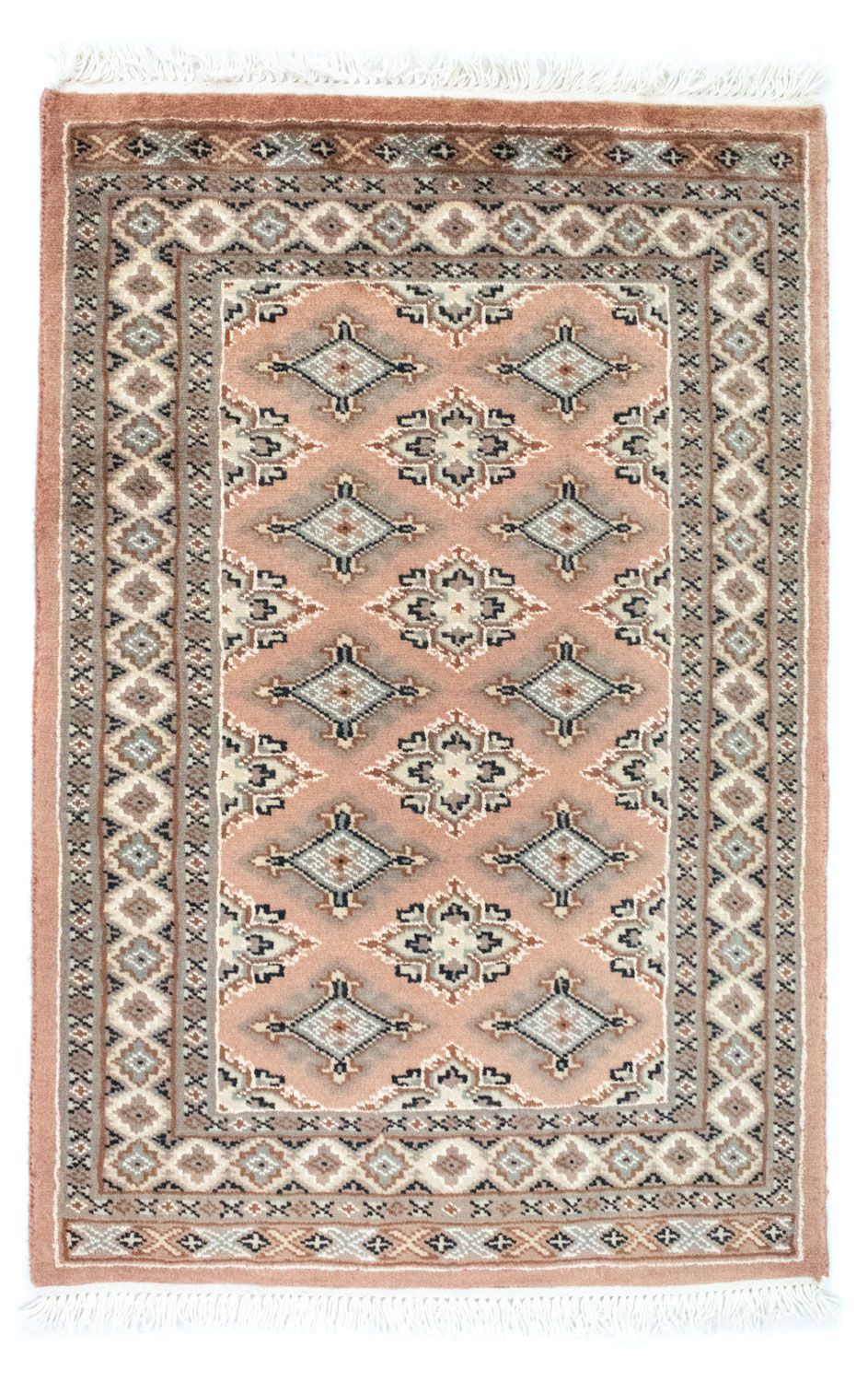 Pakistan Tæppe - 91 x 61 cm - laks