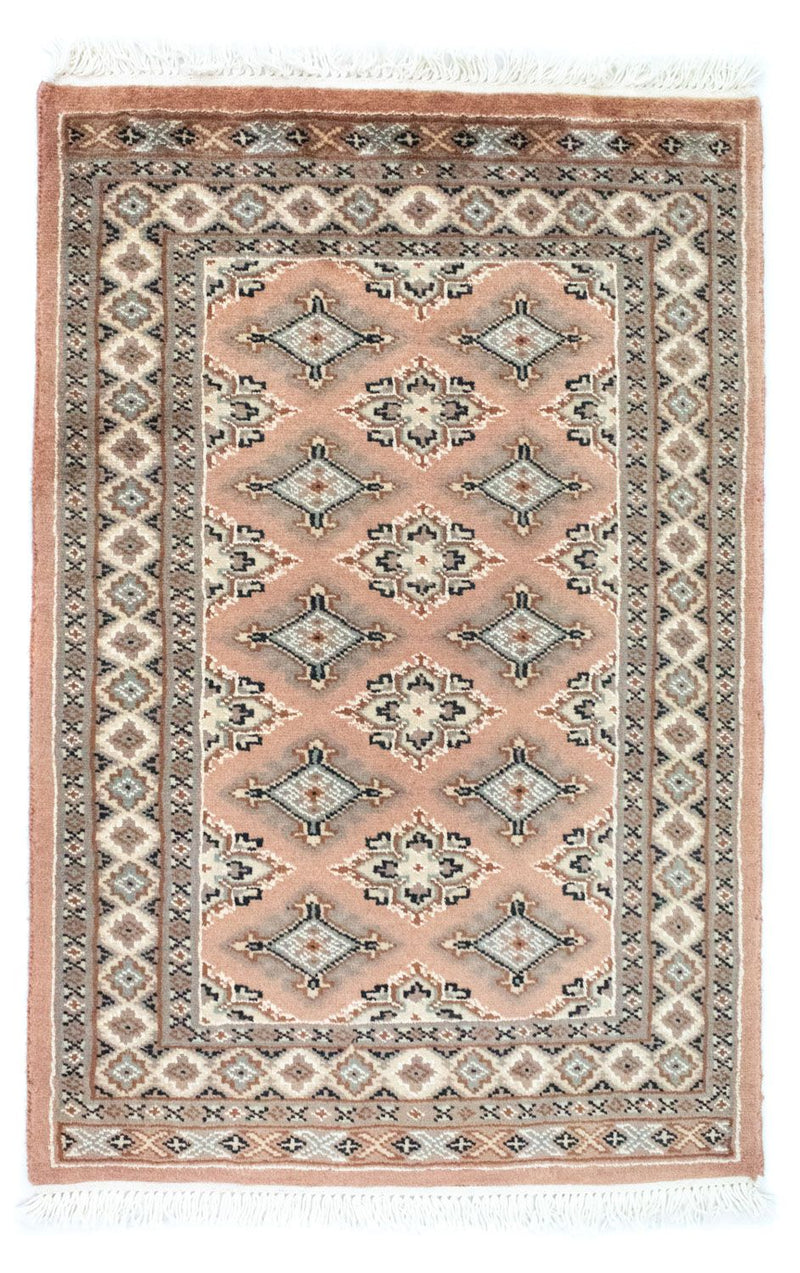 Pakistan Tæppe - 91 x 61 cm - laks