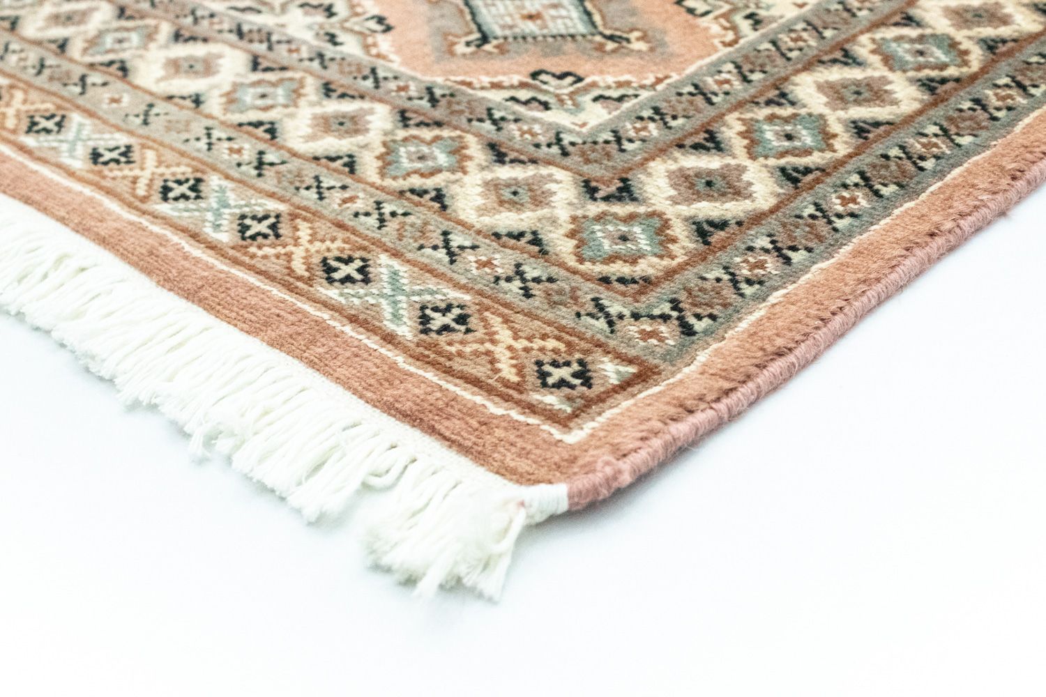 Pakistan Tæppe - 91 x 61 cm - laks