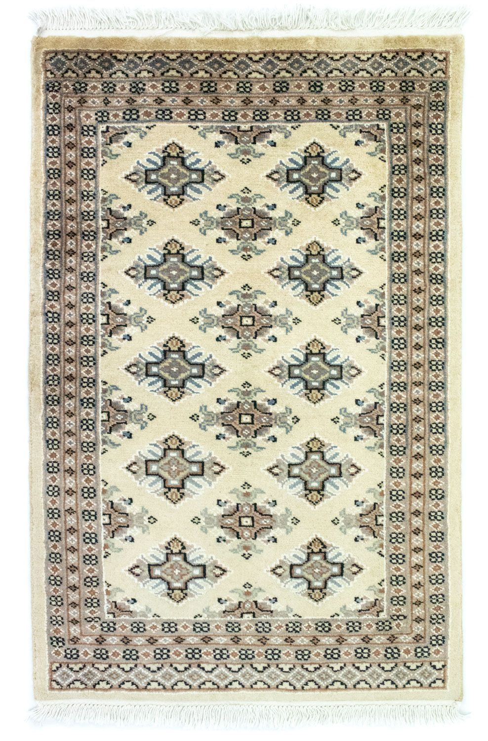 Pakistan Tæppe - 93 x 61 cm - beige