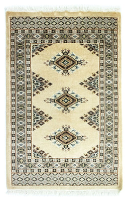 Pakistan Tæppe - 95 x 64 cm - beige