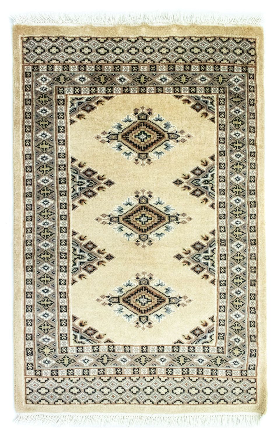 Pakistan Tæppe - 95 x 64 cm - beige