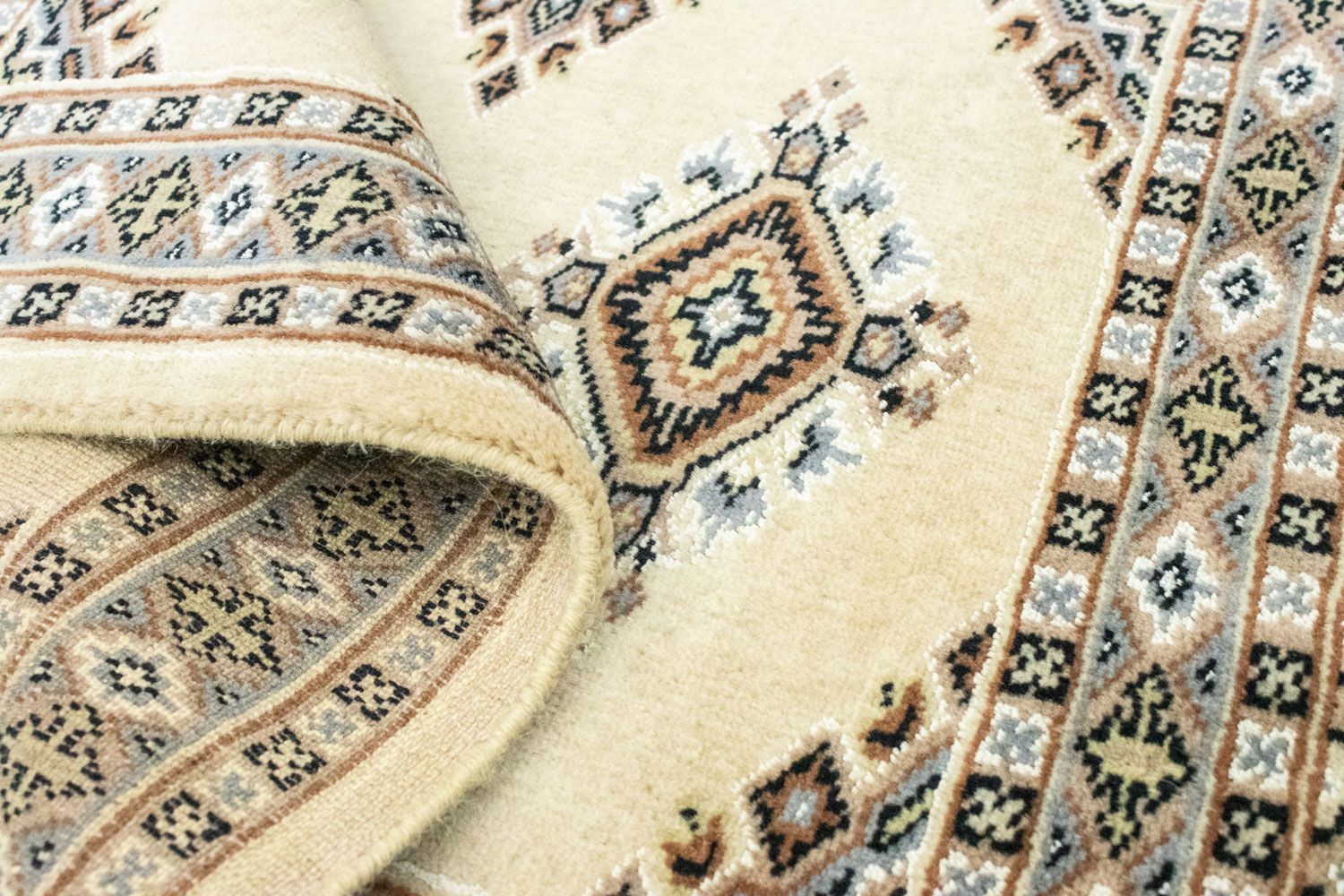 Pakistan Tæppe - 95 x 64 cm - beige