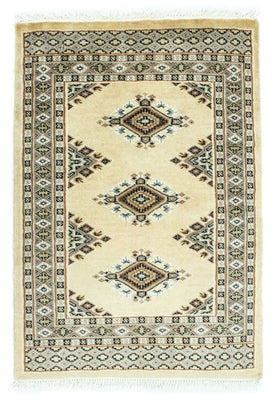 Pakistan Tæppe - 94 x 64 cm - beige
