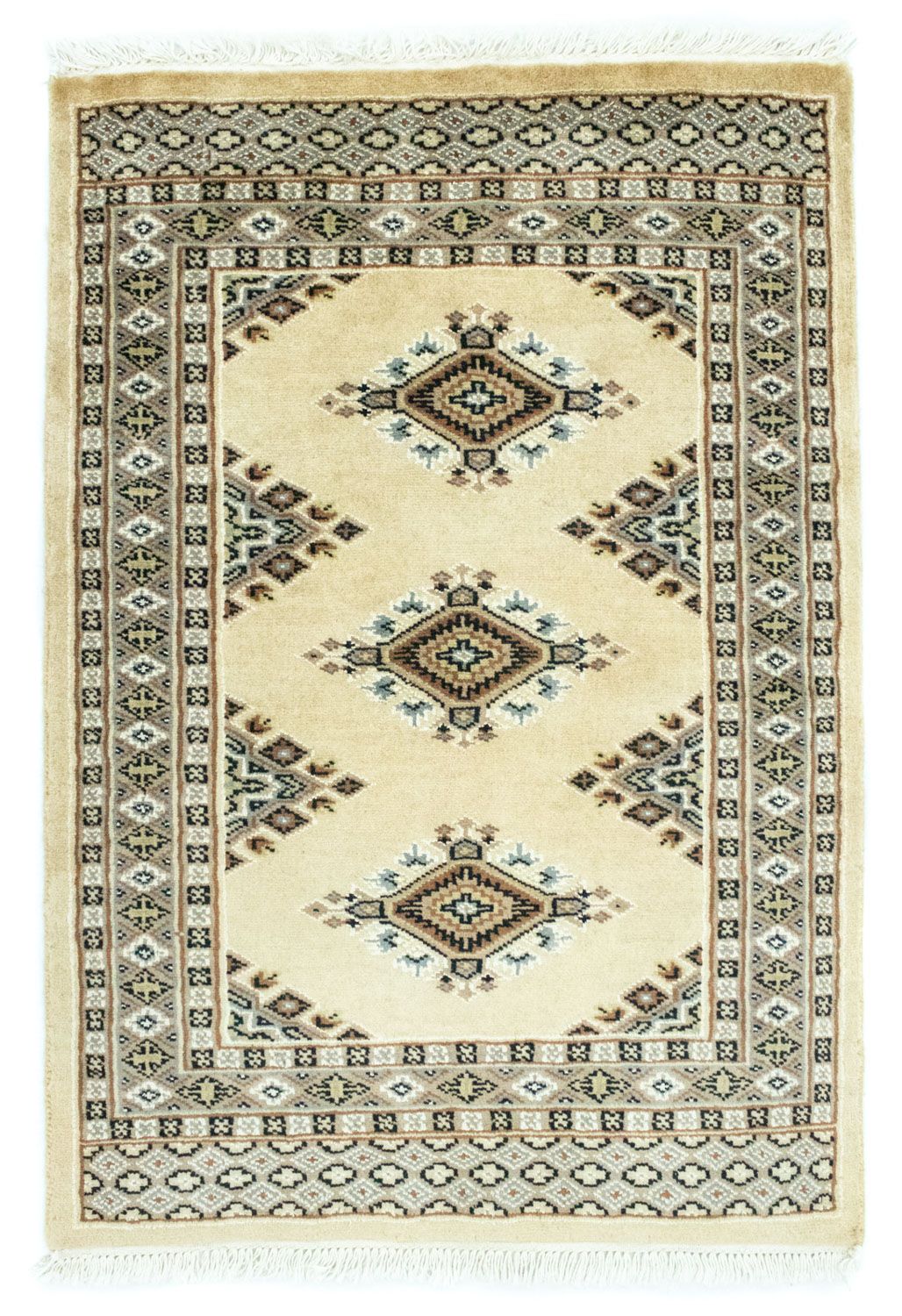Pakistan Tæppe - 94 x 64 cm - beige