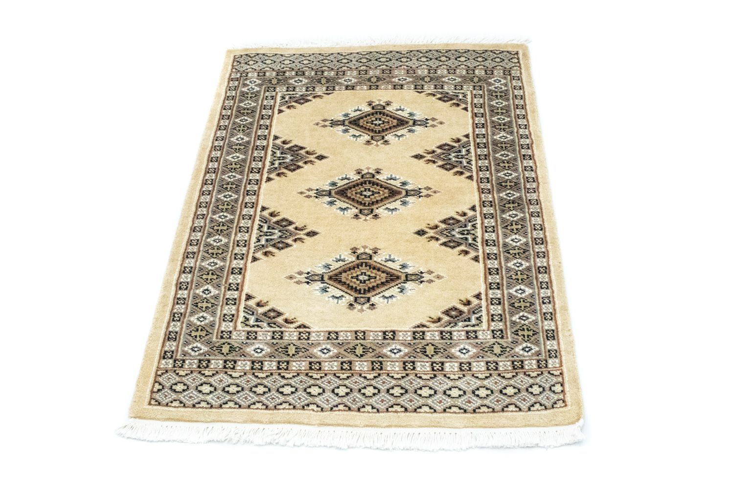 Pakistan Tæppe - 94 x 64 cm - beige