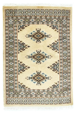 Pakistan Tæppe - 92 x 64 cm - beige