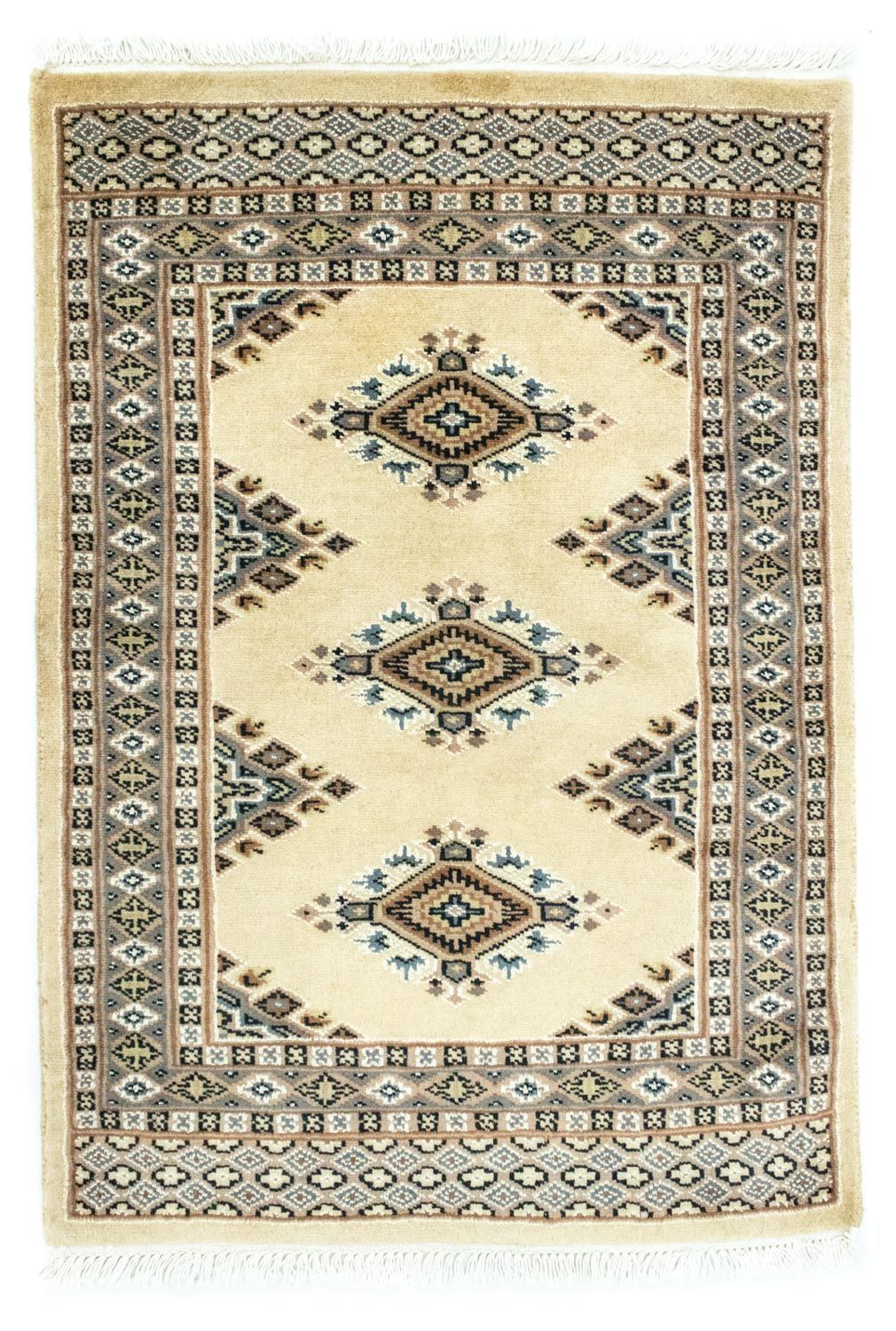 Pakistan Tæppe - 92 x 64 cm - beige