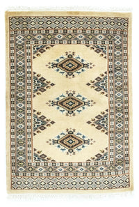 Pakistan Tæppe - 92 x 64 cm - beige