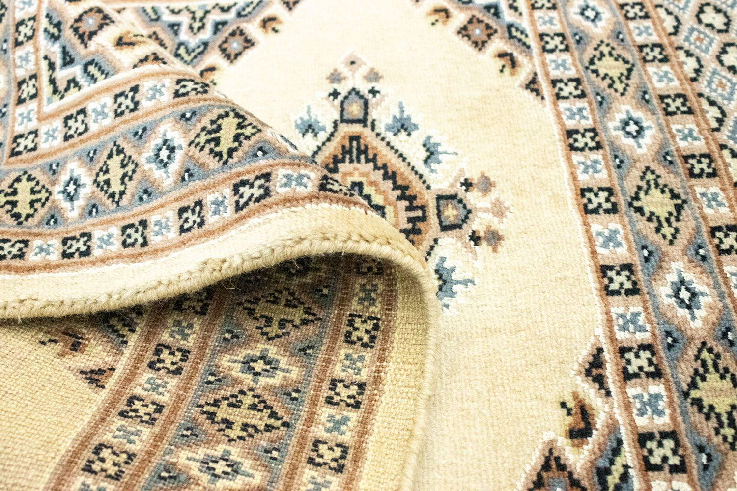 Pakistan Tæppe - 92 x 64 cm - beige