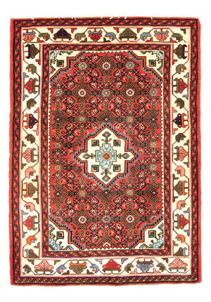 Persisk tæppe - Nomadisk - 146 x 105 cm - rust