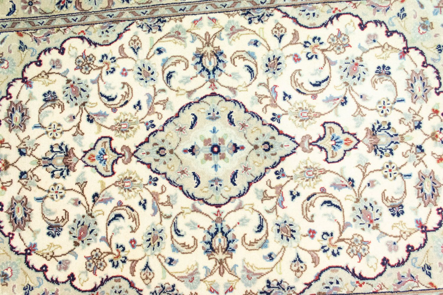 Persisk tæppe - Keshan - 150 x 103 cm - beige