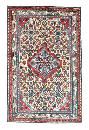 Persisk tæppe - Nomadisk - 157 x 102 cm - blå