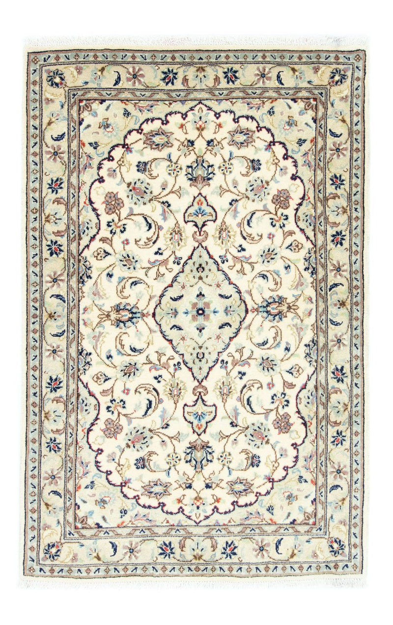 Persisk tæppe - Keshan - 152 x 98 cm - beige