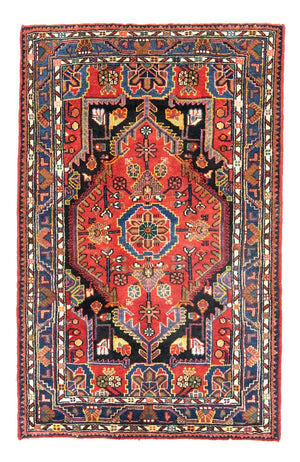 Persisk tæppe - Nomadisk - 150 x 100 cm - orange