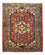 Persisk tæppe - Nomadisk - 80 x 65 cm - rød