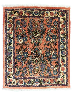 Persisk tæppe - Classic firkantet  - 75 x 65 cm - brun