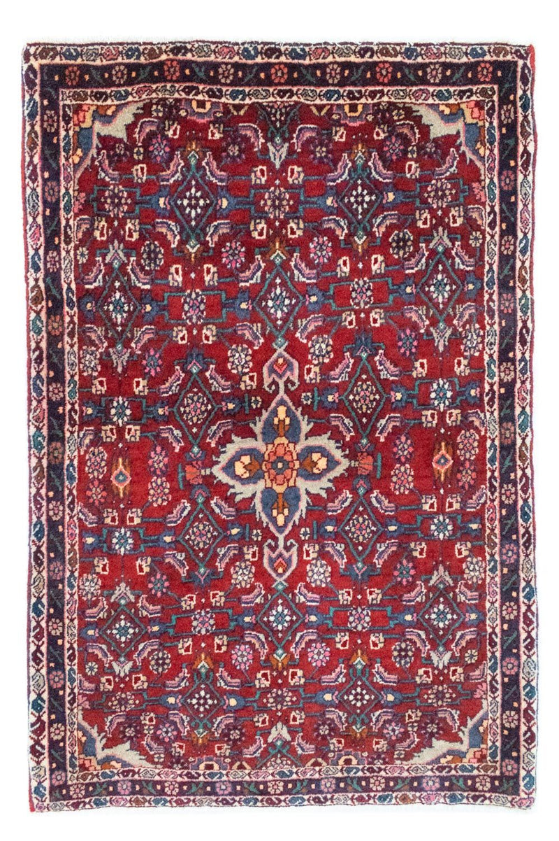Persisk tæppe - Bijar - 115 x 78 cm - rød