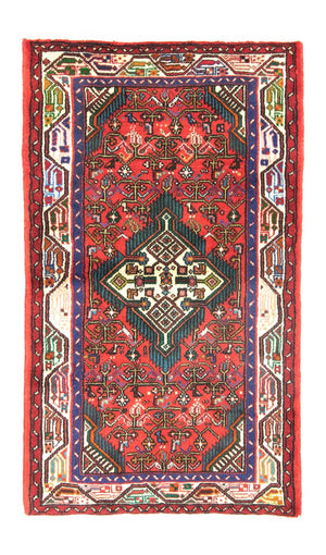 Persisk tæppe - Nomadisk - 130 x 75 cm - rød