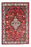 Persisk tæppe - Nomadisk - 122 x 85 cm - rød