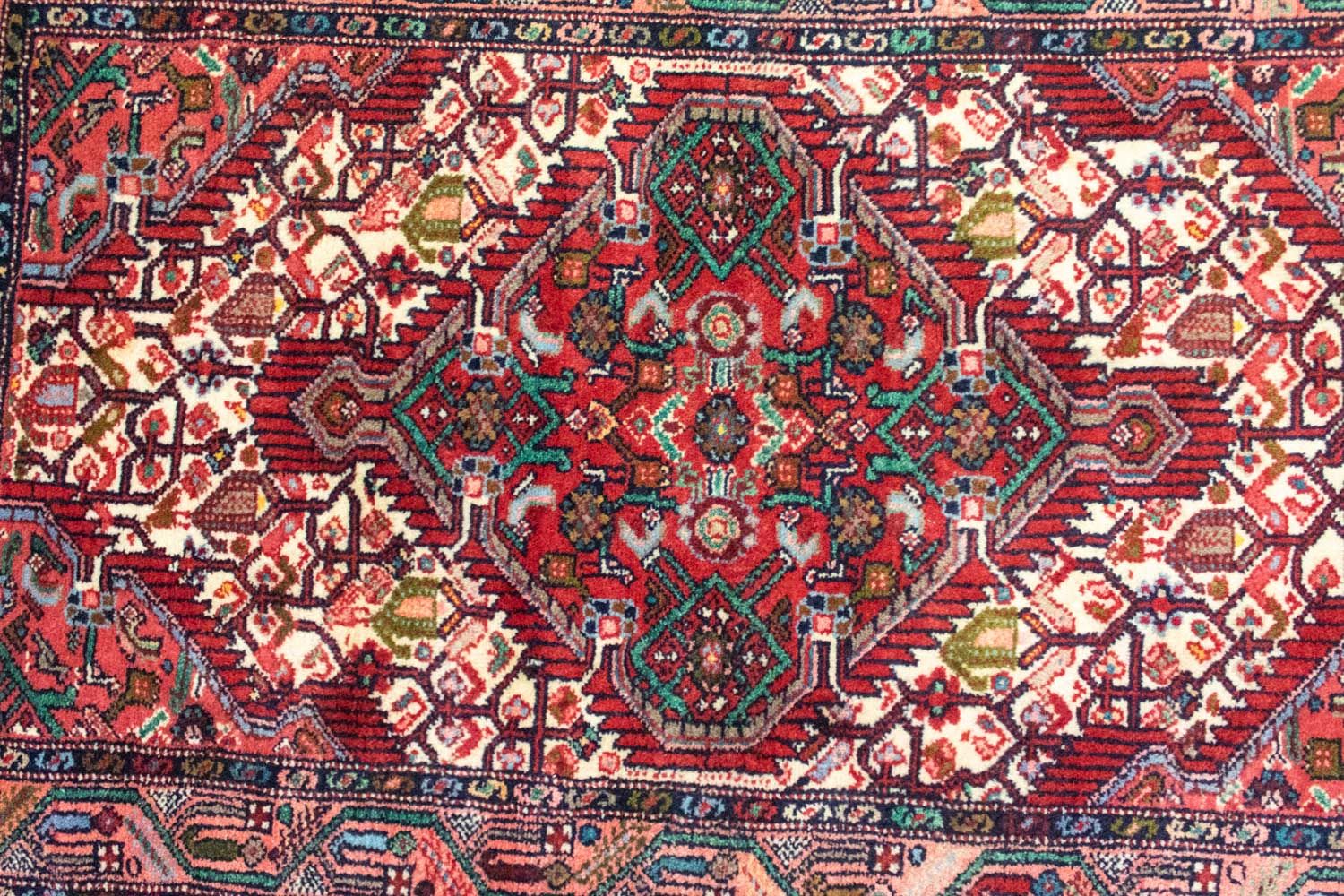 Persisk tæppe - Nomadisk - 122 x 80 cm - rød