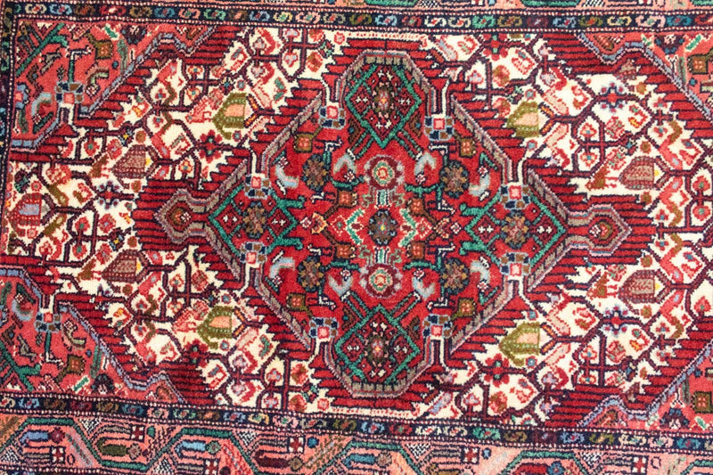 Persisk tæppe - Nomadisk - 122 x 80 cm - rød