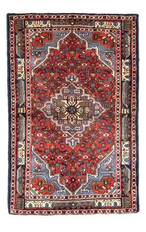 Persisk tæppe - Nomadisk - 130 x 85 cm - rød