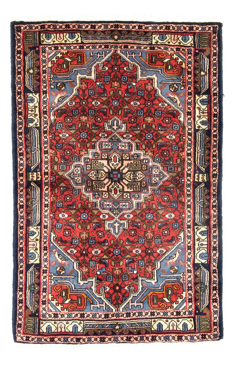 Persisk tæppe - Nomadisk - 130 x 85 cm - rød