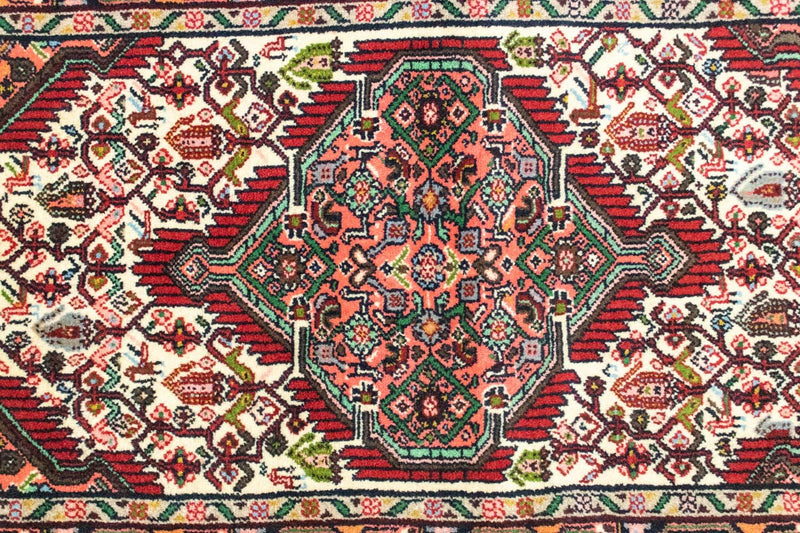 Persisk tæppe - Nomadisk - 138 x 80 cm - beige