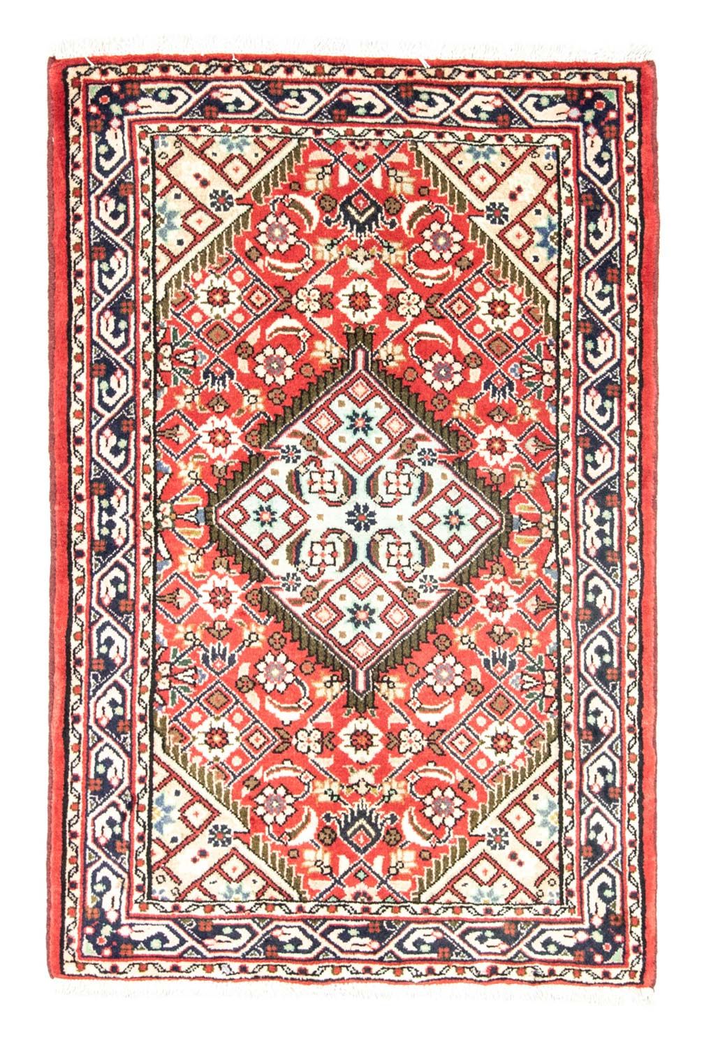 Persisk tæppe - Nomadisk - 125 x 87 cm - rød