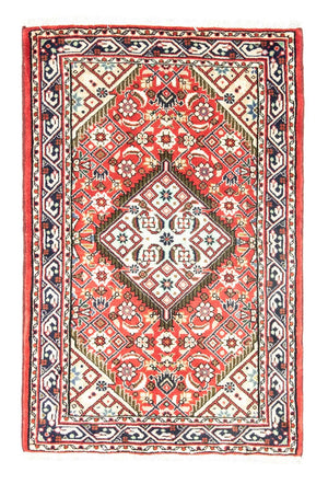Persisk tæppe - Nomadisk - 125 x 87 cm - rød