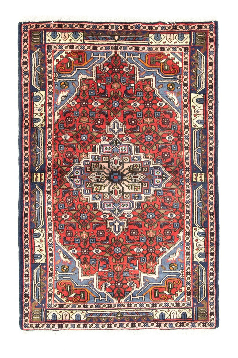 Persisk tæppe - Nomadisk - 130 x 85 cm - rød