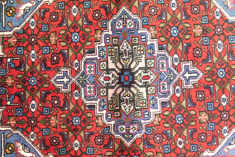 Persisk tæppe - Nomadisk - 130 x 85 cm - rød