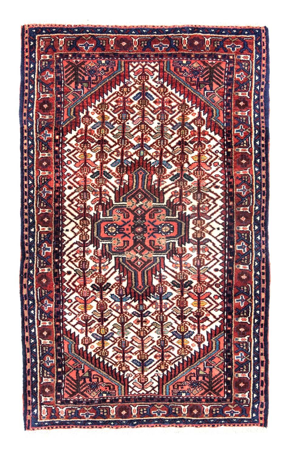 Persisk tæppe - Nomadisk - 136 x 84 cm - rød