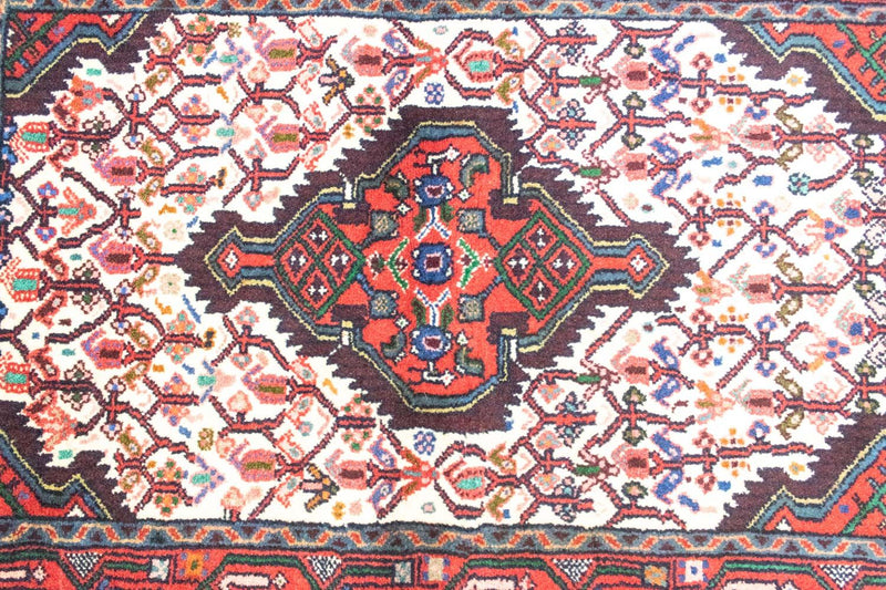 Persisk tæppe - Nomadisk - 107 x 74 cm - rød