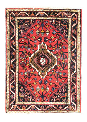 Persisk tæppe - Nomadisk - 122 x 80 cm - rød