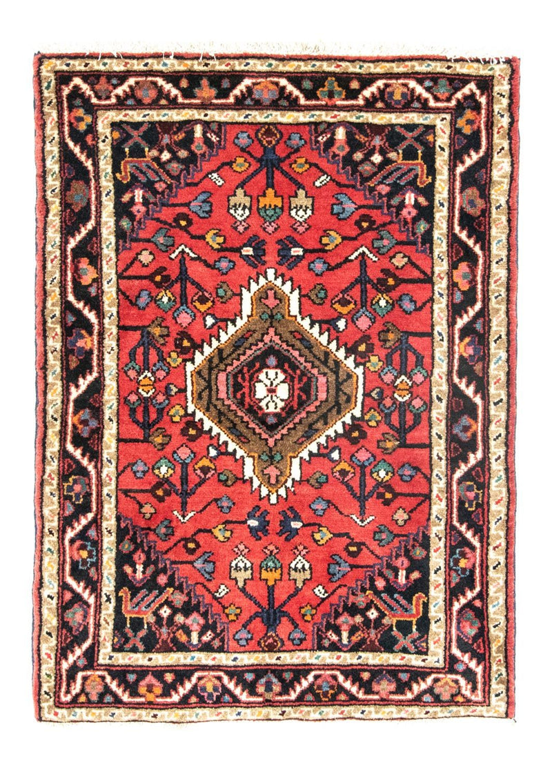 Persisk tæppe - Nomadisk - 122 x 80 cm - rød
