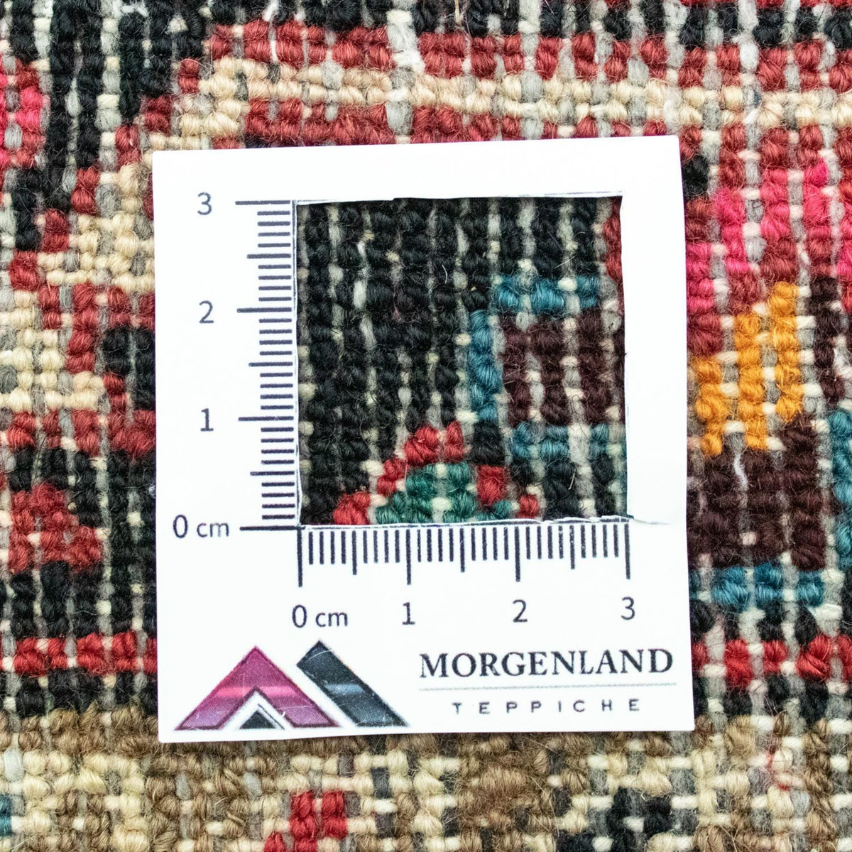 Persisk tæppe - Nomadisk - 122 x 80 cm - rød