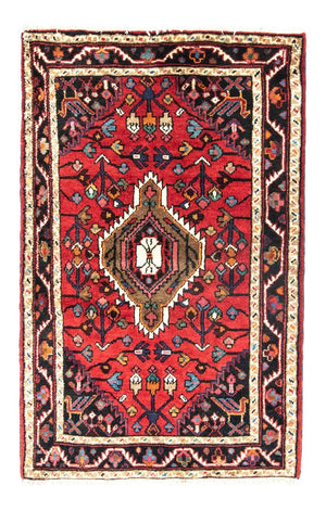 Persisk tæppe - Nomadisk - 133 x 85 cm - rød