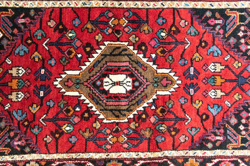 Persisk tæppe - Nomadisk - 133 x 85 cm - rød