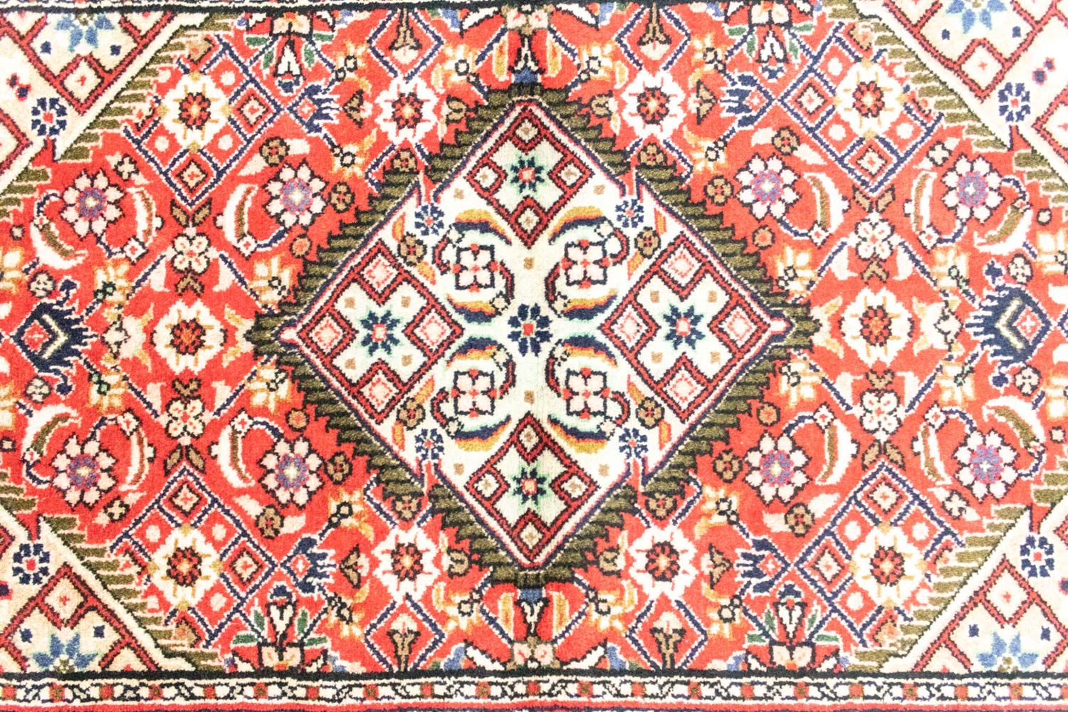 Persisk tæppe - Nomadisk - 120 x 83 cm - rød